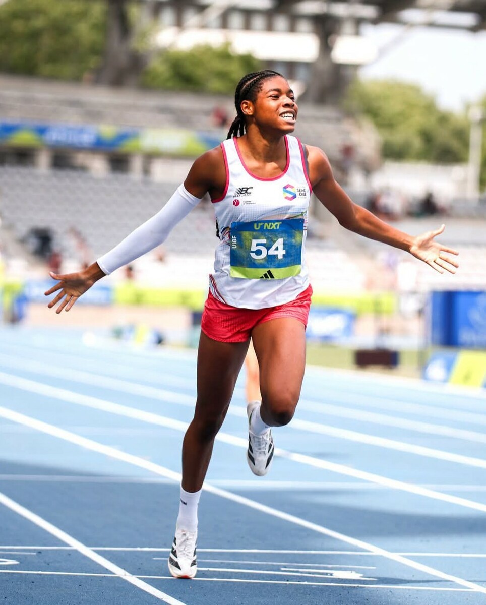 🏆 Odeline Lafontant championne de France du 400m U18...4ème meilleure performance française de tous les temps!!!