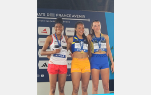 Championnats de France AVENIR..Deux athlètes de Vernouillet ATHLE sélectionnés!!! Odeline vice-championne de France du 400m!!!